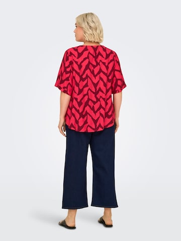 T-shirt 'CARBeriet' ONLY Carmakoma en rouge