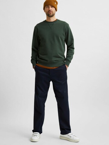 SELECTED HOMME Loosefit Hose 'Salford' in Blau