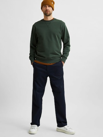 SELECTED HOMME Loosefit Chino kalhoty 'Salford' – modrá