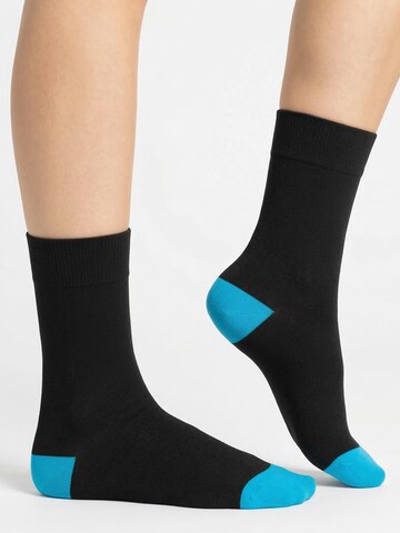 footstar Socks 'Neon' in Blue