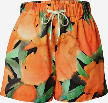 TOPSHOP - Regular Calças em laranja: frente