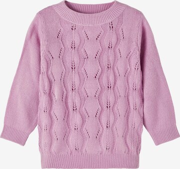 Pullover 'Vibbi' di NAME IT in lilla: frontale