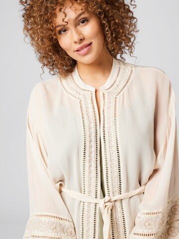 Kimono 'Pernilla' di Guido Maria Kretschmer Curvy in beige