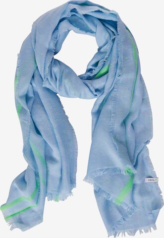 CECIL Scarf in Blue: front