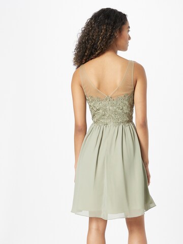 Robe de cocktail Laona en vert