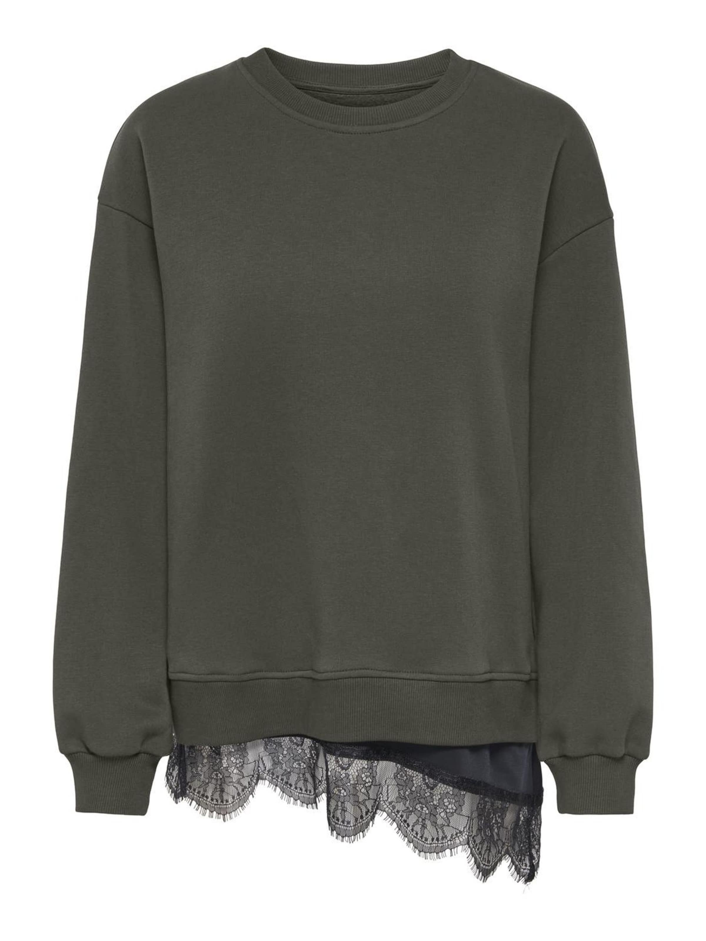 Sweat-shirt 'JDYElla' JDY en vert : devant