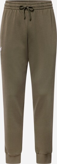 UNDER ARMOUR Workout Pants in Khaki / White, Item view