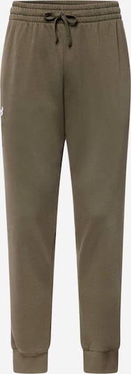 Pantaloni sport UNDER ARMOUR pe kaki / alb, Vizualizare produs