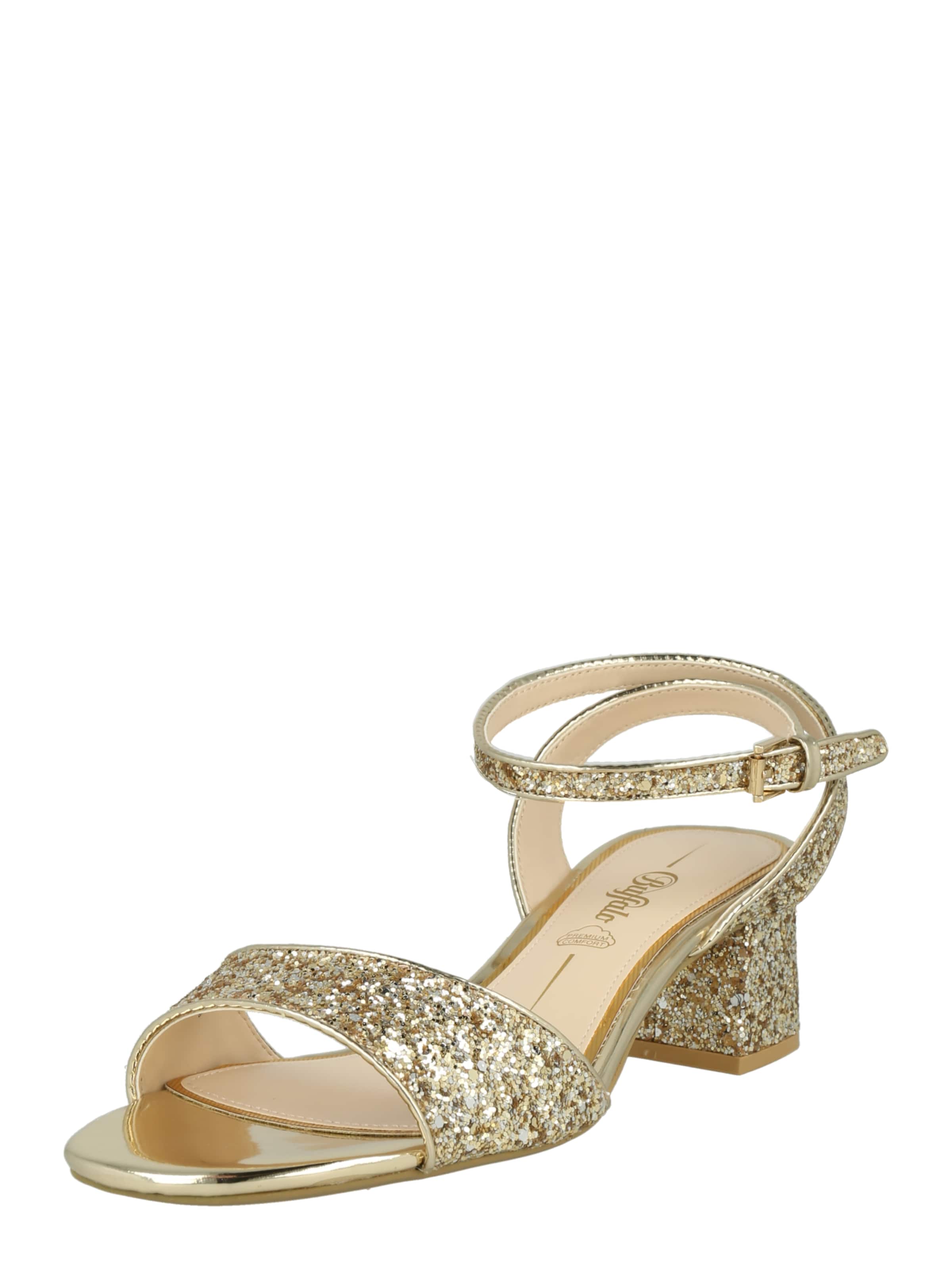 BUFFALO Sandal 'Rainelle' in Gold: front