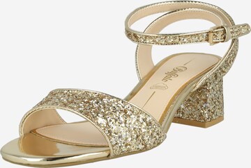 BUFFALO Sandals in Gold: front