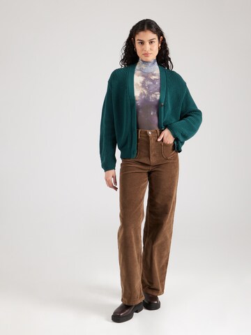 ABOUT YOU Knit Cardigan 'Sana' in Green