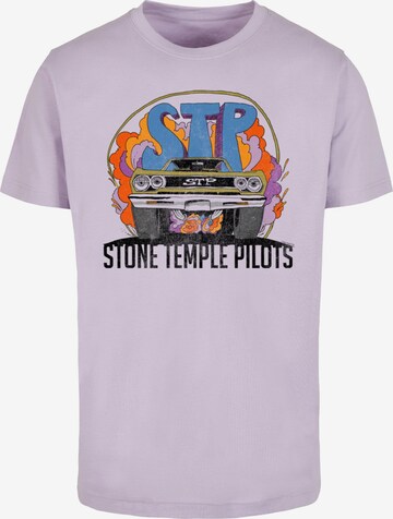 Merchcode T-Shirt 'Stone Temple Pilots - Vintage Muscle' in Lila: predná strana