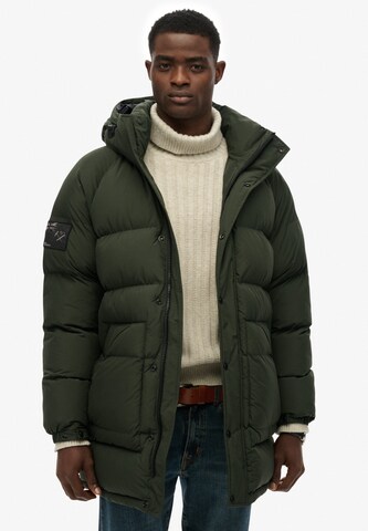 Superdry Winterjas in Groen