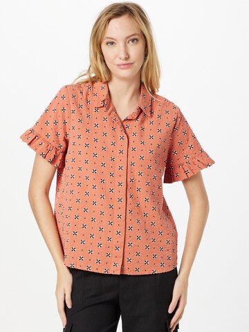 Masai Blus 'MAIrio' i orange: framsida