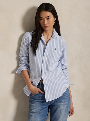 Camicia da donna di Polo Ralph Lauren in blu: frontale