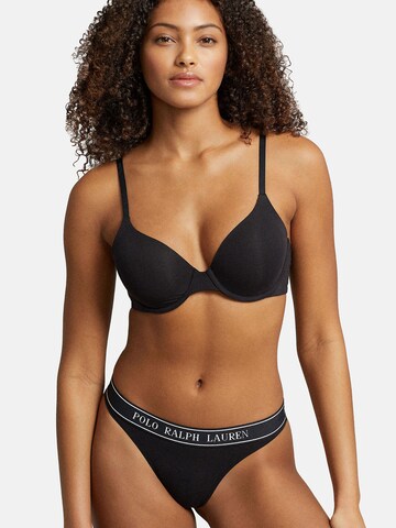 Invisible Soutien-gorge ' Polo Essentials ' Polo Ralph Lauren en noir : devant