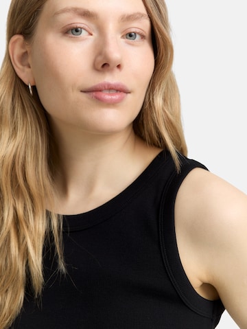 TOM TAILOR Top in Zwart
