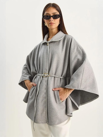 Bianco Lucci Tussenmantel in Grijs
