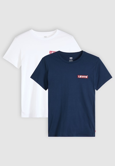 LEVI'S ® T-Krekls pieejams XS, krāsa - tumši zils / asinssarkans / balts, Preces skats