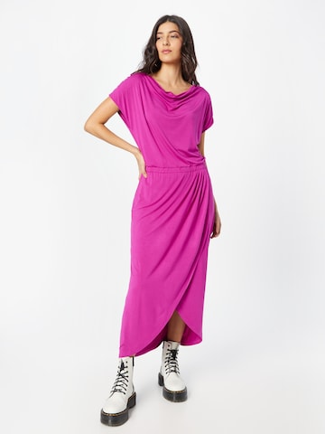 Robe rosemunde en rose : devant