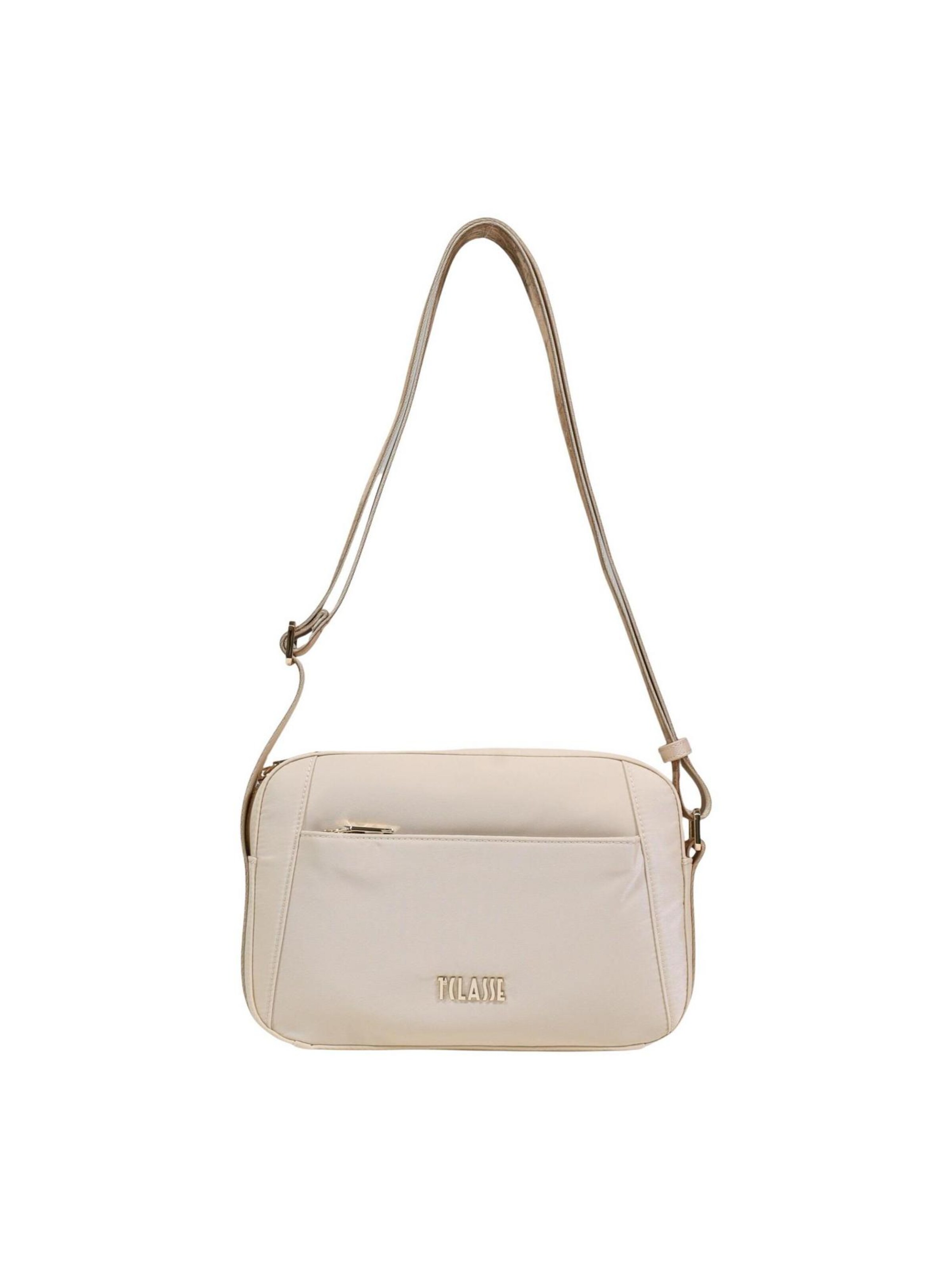 Alviero Martini 1a clase Schoudertas 'Reporter Shoulder Ba LE47 9762' in Beige: voorkant
