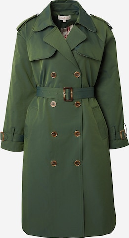Manteau mi-saison 'HAZEL' Derhy en vert : devant