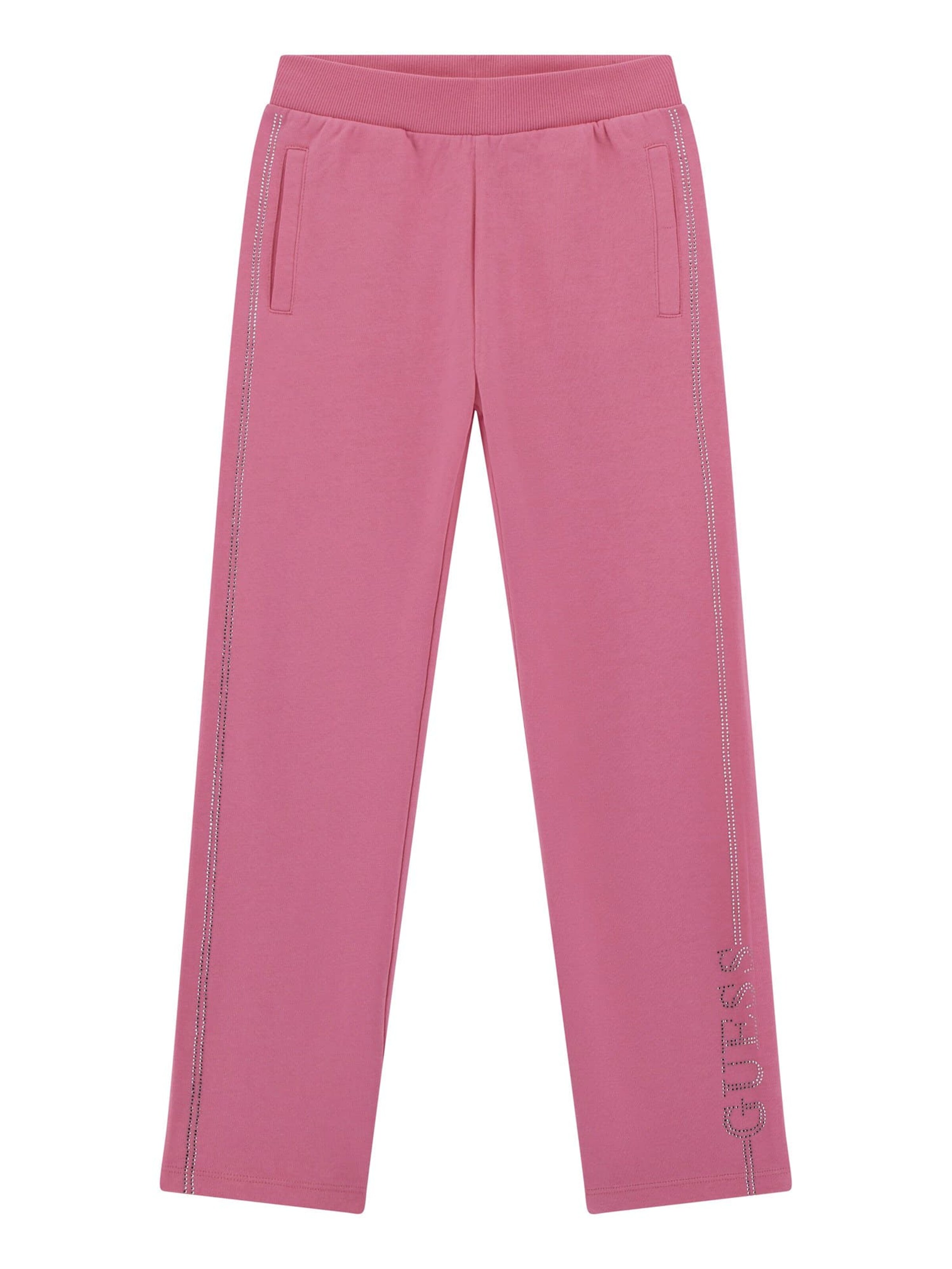 GUESS Loosefit Hose in Pink: Vorderseite