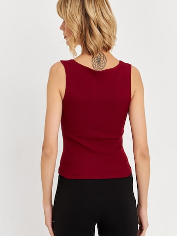 Cool & Sexy Topp i röd