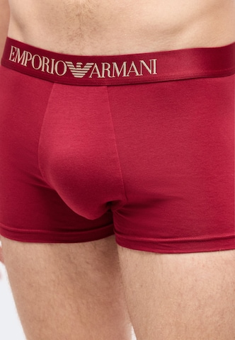Emporio Armani Boxerky – červená: přední strana