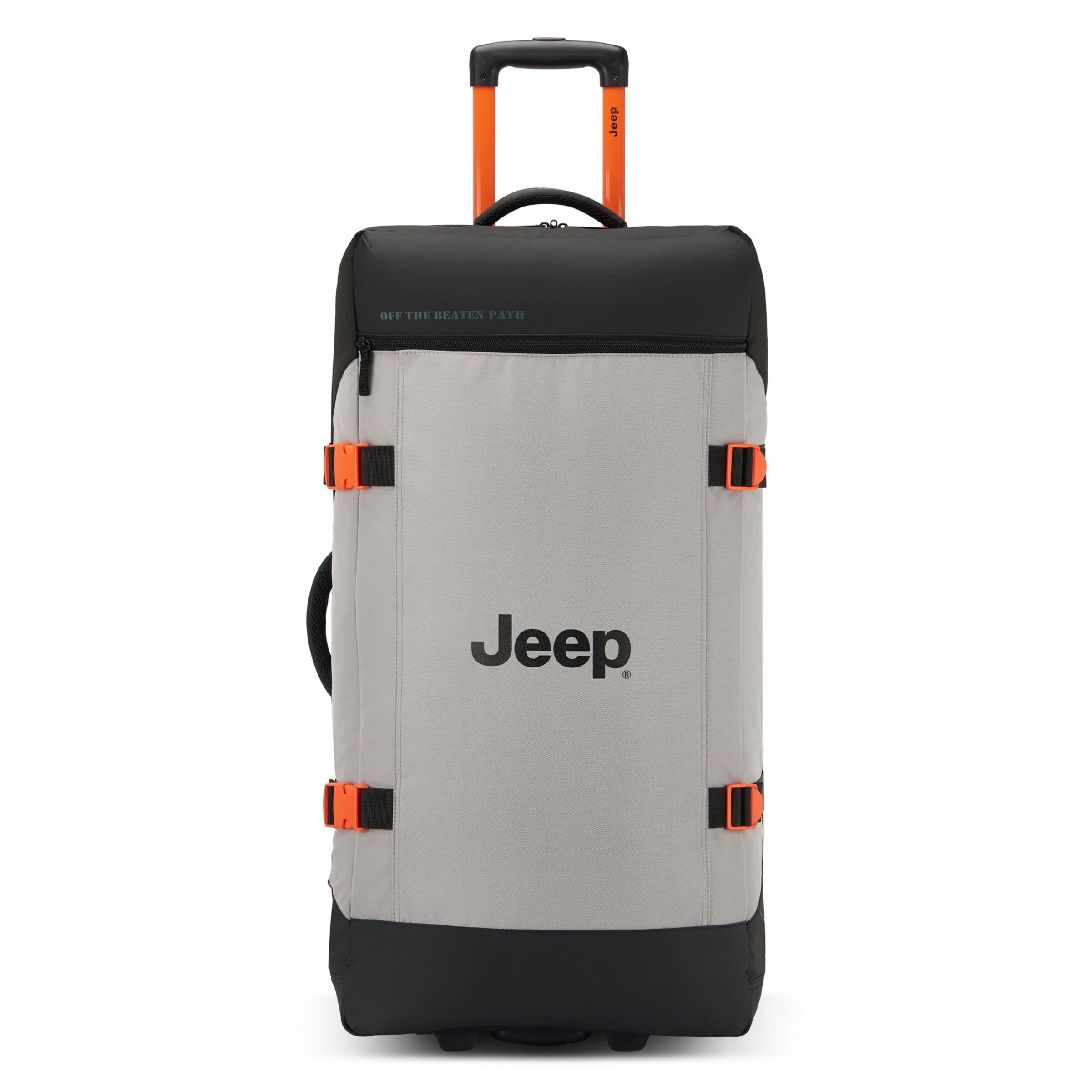 Trolley 'JS007C' di Jeep in grigio: frontale
