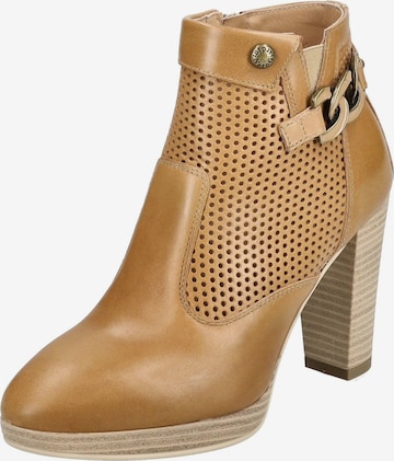 Nero Giardini Ankle Boots in Brown: front