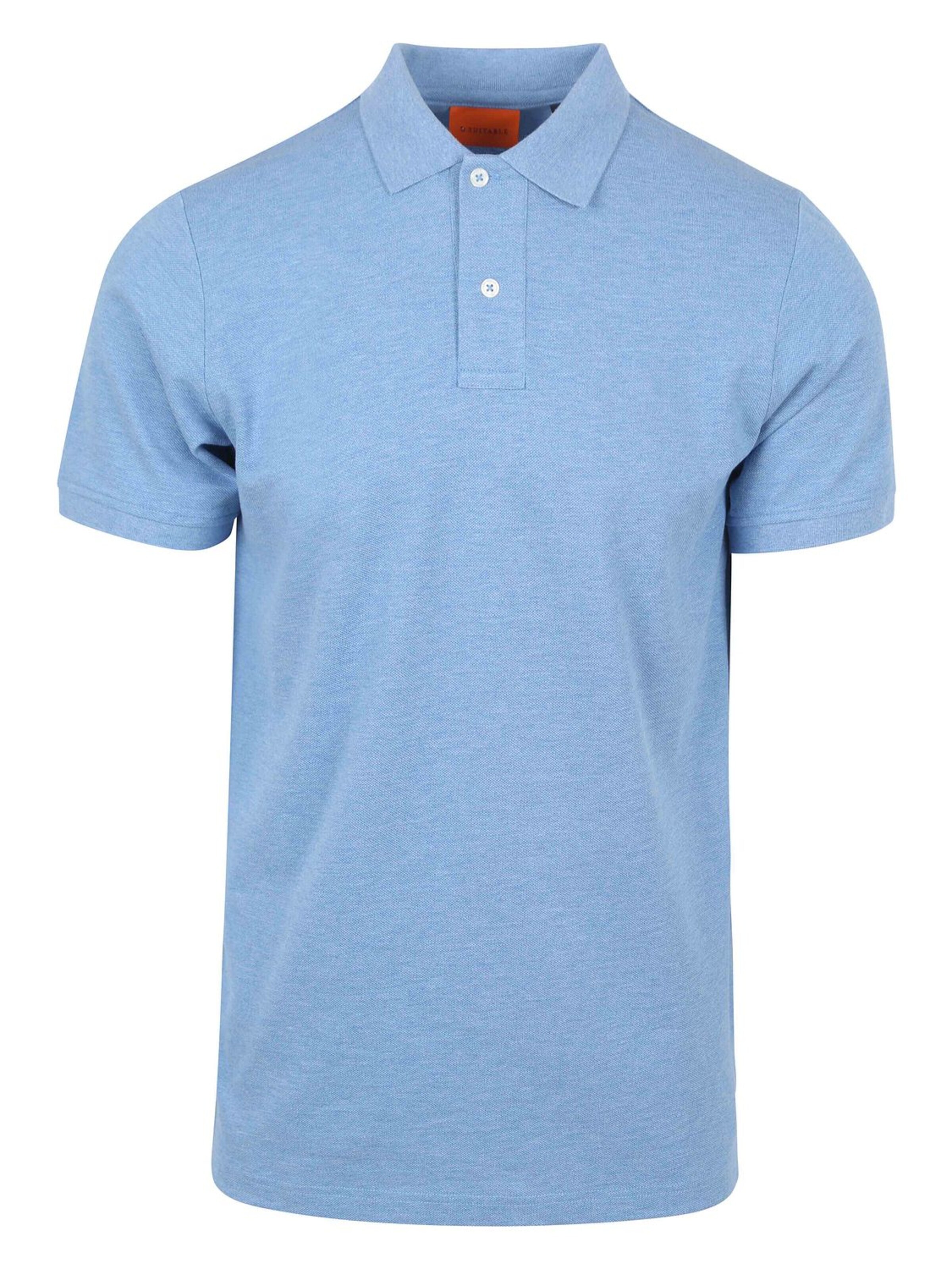 Suitable Shirt 'Mang' in Blauw: voorkant