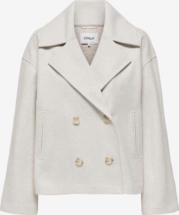 ONLY Overgangsfrakke 'ONLMalika' i hvid: forside