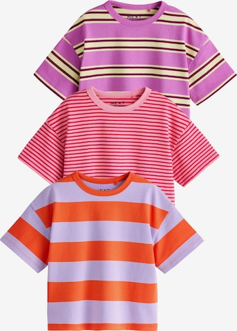 Next Shirt in Lila: voorkant