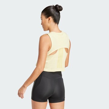 ADIDAS PERFORMANCE Sport top 'Power' - sárga