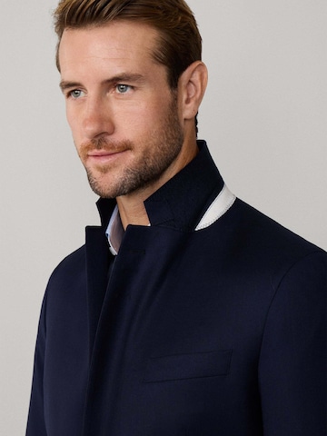 Hackett London Slim fit Suit Jacket 'Hopsack' in Blue