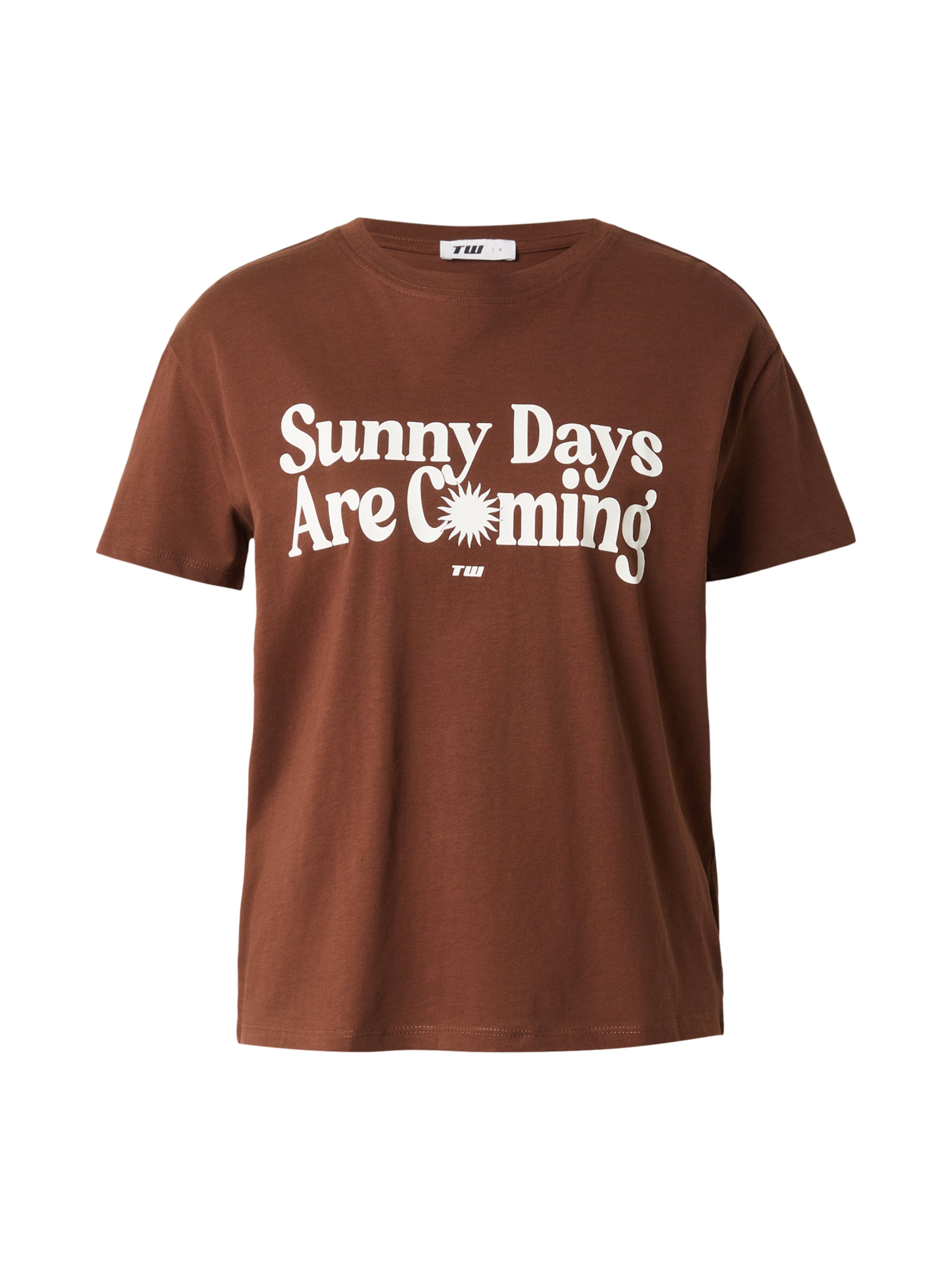 Tally Weijl T-Shirt in Braun: Vorderseite