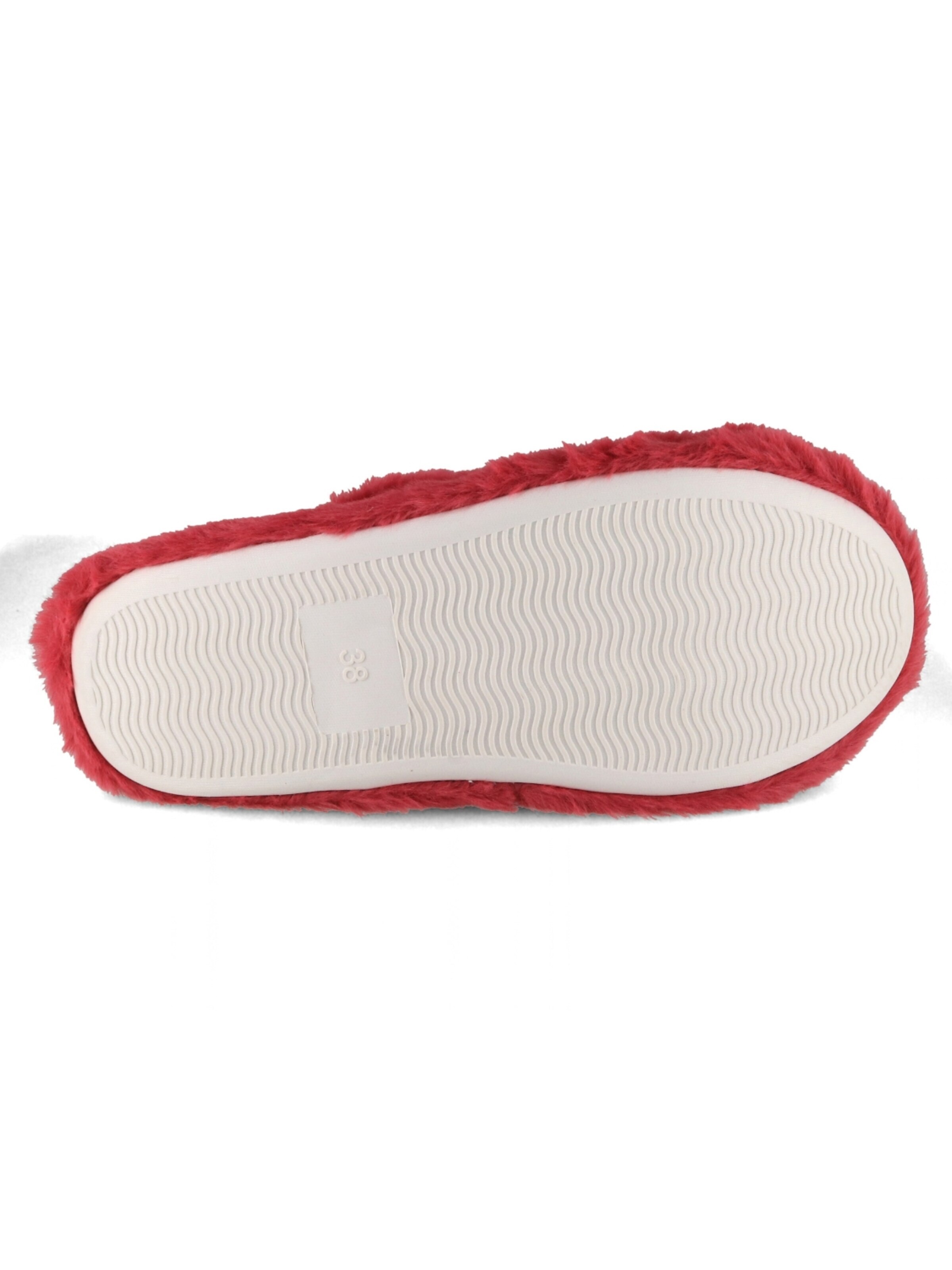 Fluffys Hausschuh 'Softina Damen Hausschuhe, ivory'‌‌‌‌‌‌‌ in Pink