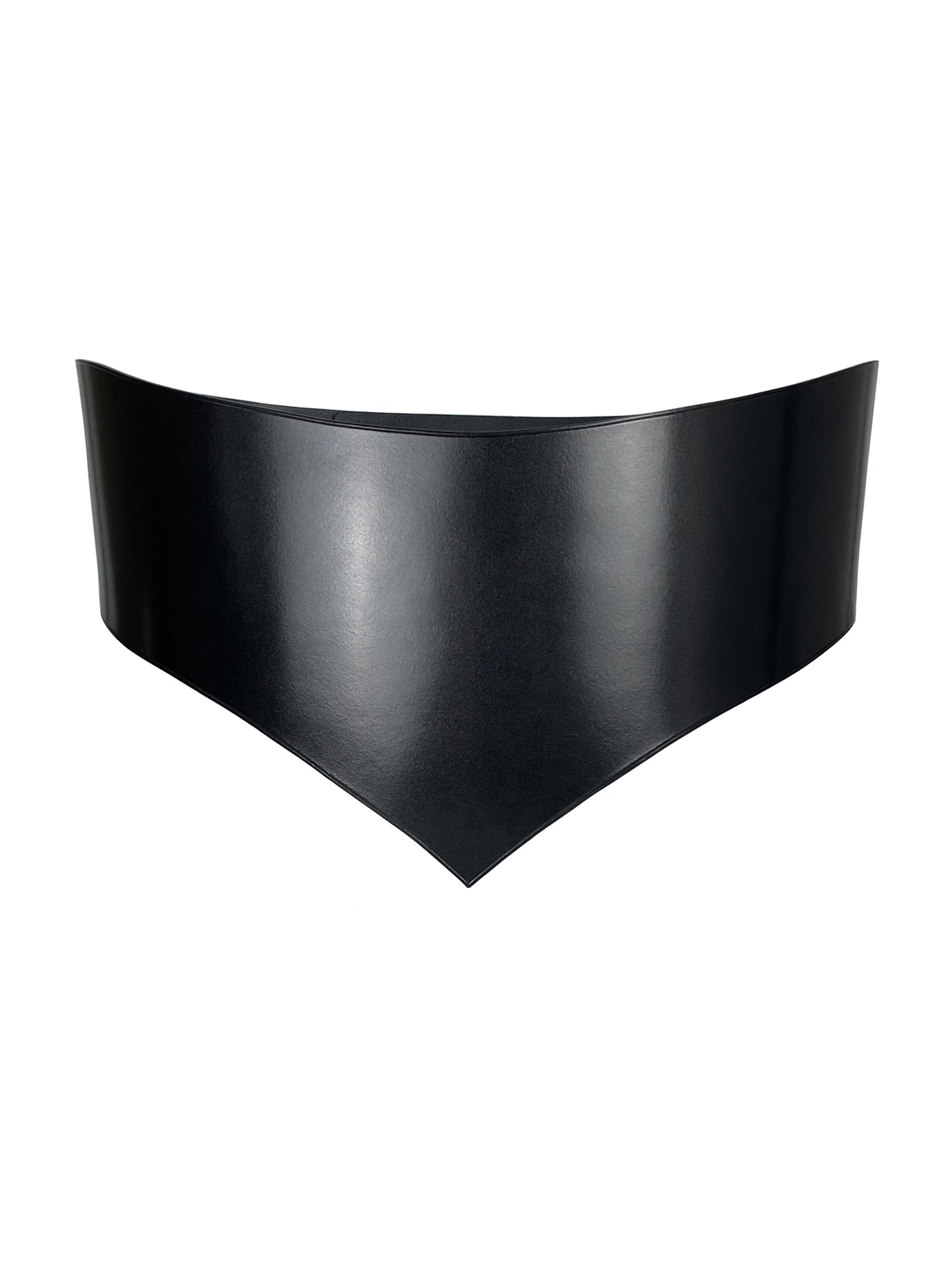 Haute Cuir Gürtel 'Vixen Corset Belt'‌‌‌‌‌‌‌ in Schwarz: Vorderseite