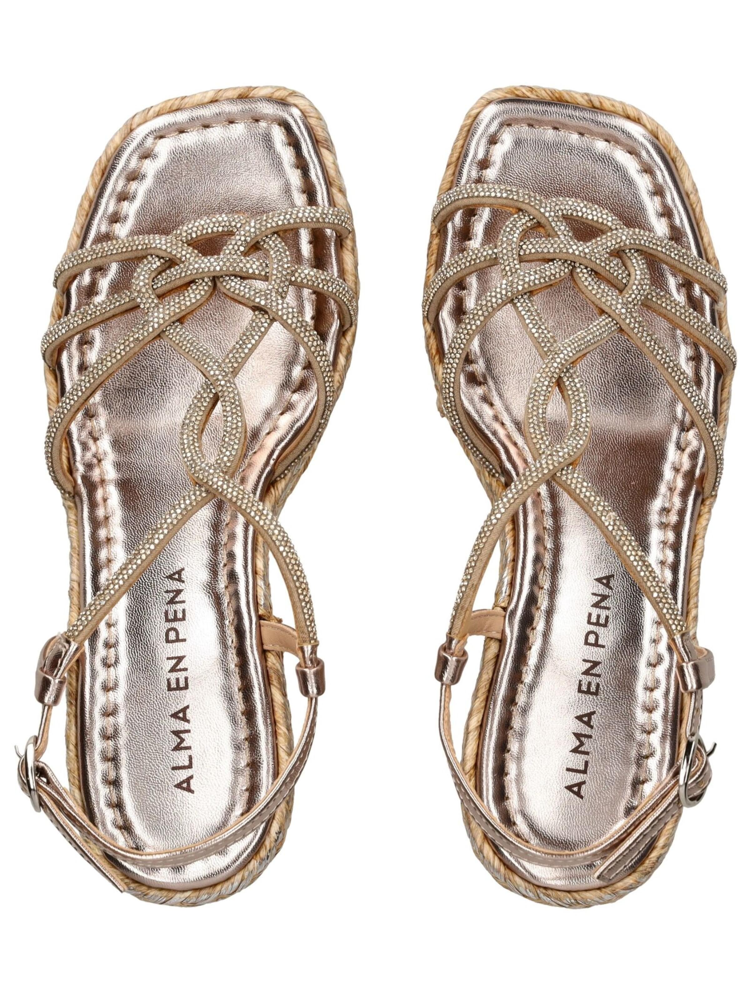 Alma En Pena Sandaal in Brons