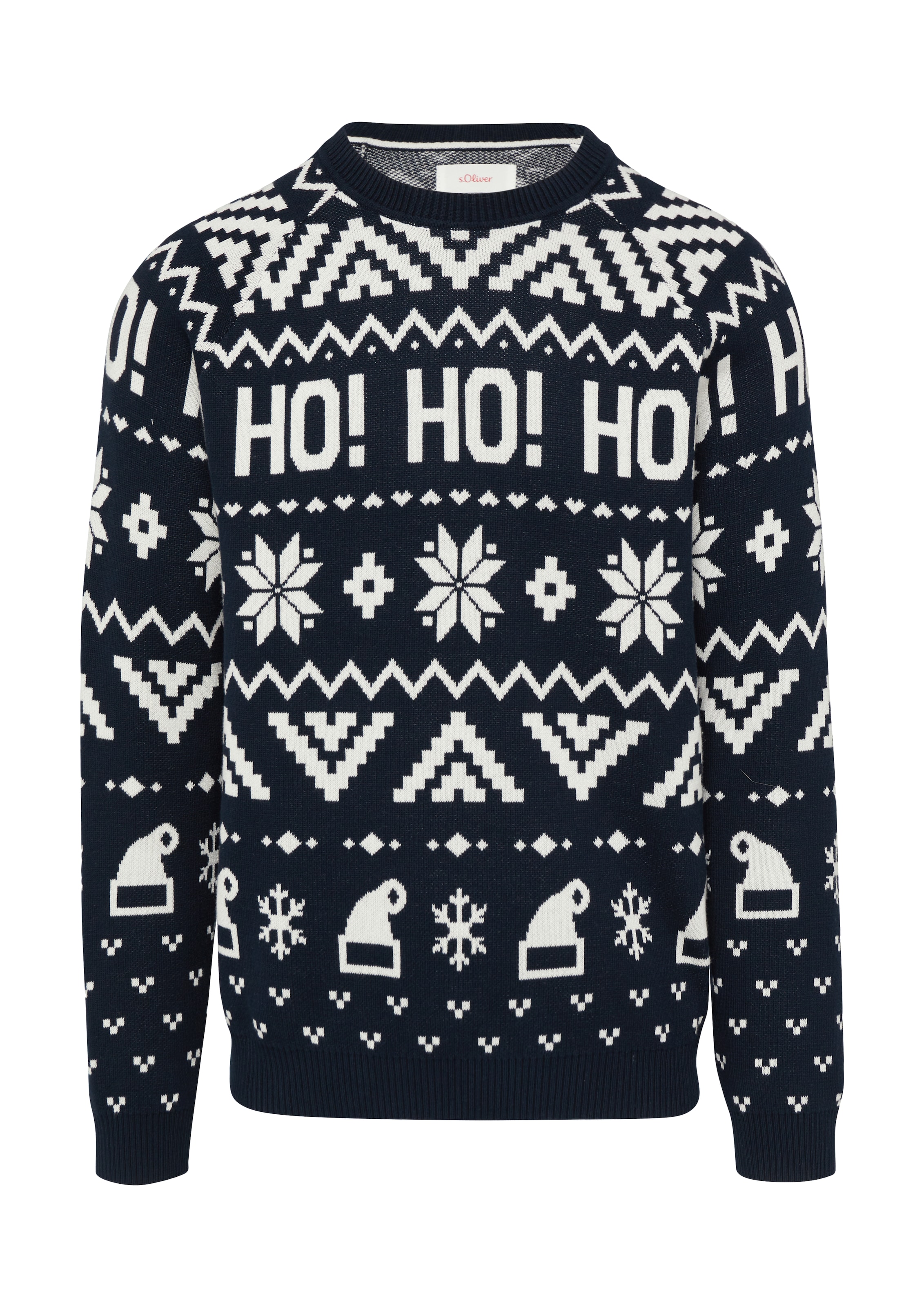 s.Oliver Pullover in Blau: Vorderseite