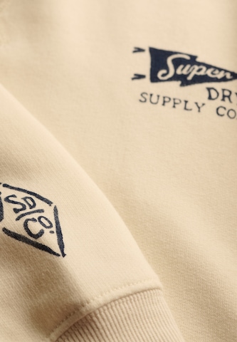 Sweat-shirt 'Superdry Heritage' Superdry & Co en blanc