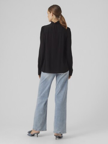 VERO MODA Blouse 'SELLA ' in Zwart