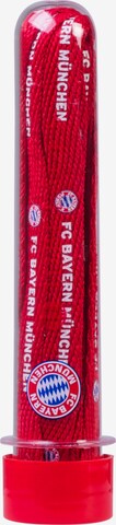 TUBELACES Schnürsenkel  'FC Bayern' in Rot: predná strana
