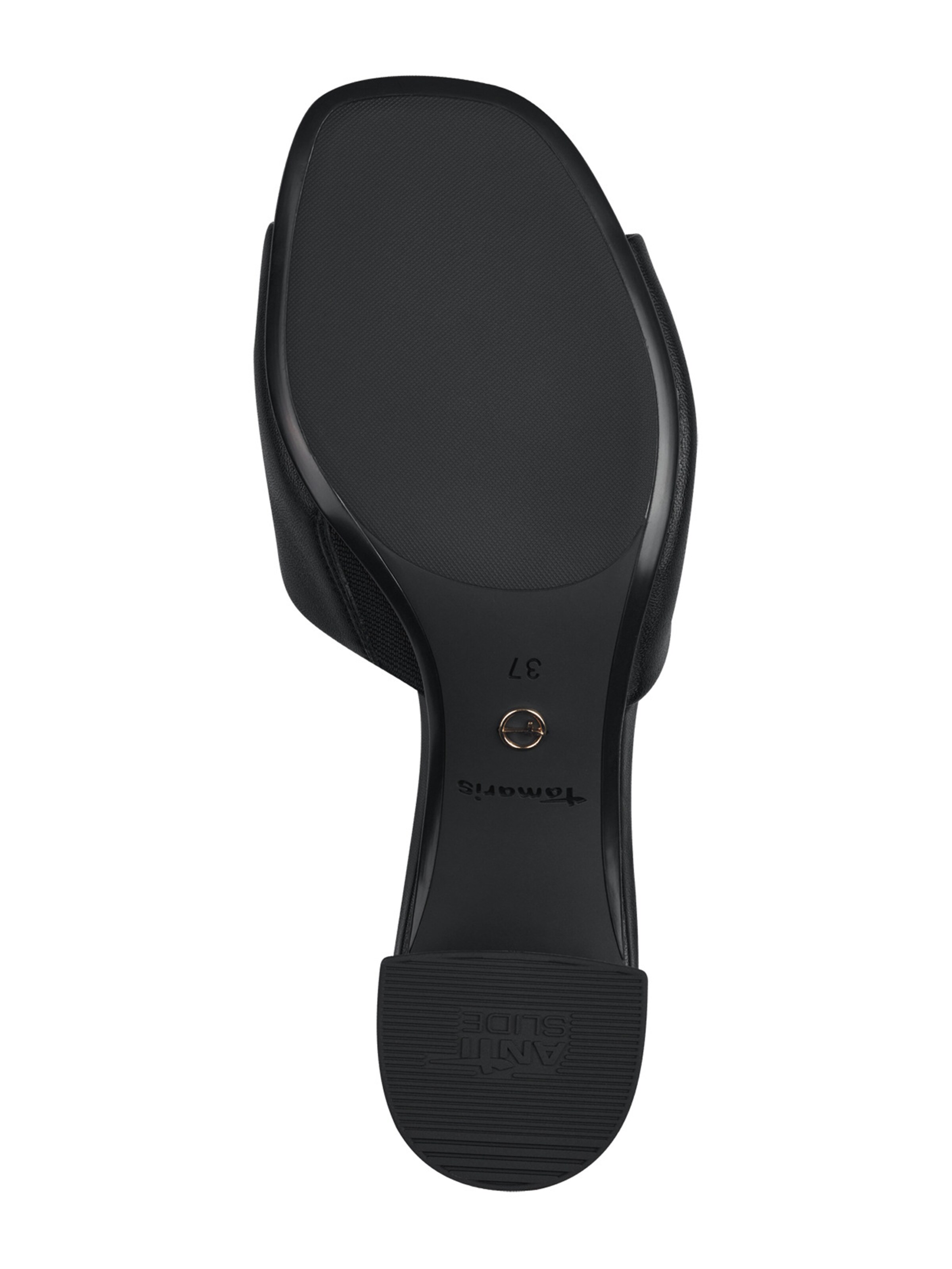 Mule Tamaris en noir