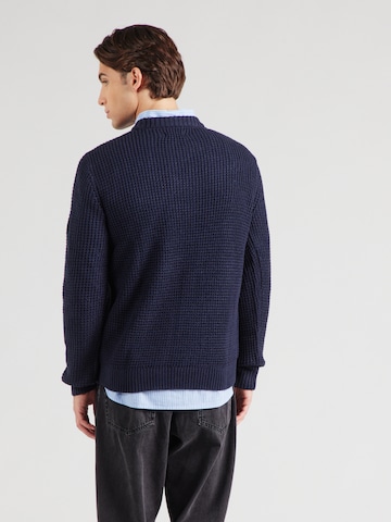 JACK & JONES Tröja 'JJLINK' i blå