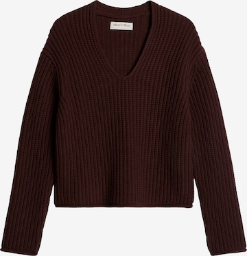 Pull-over Marc O'Polo en marron : devant