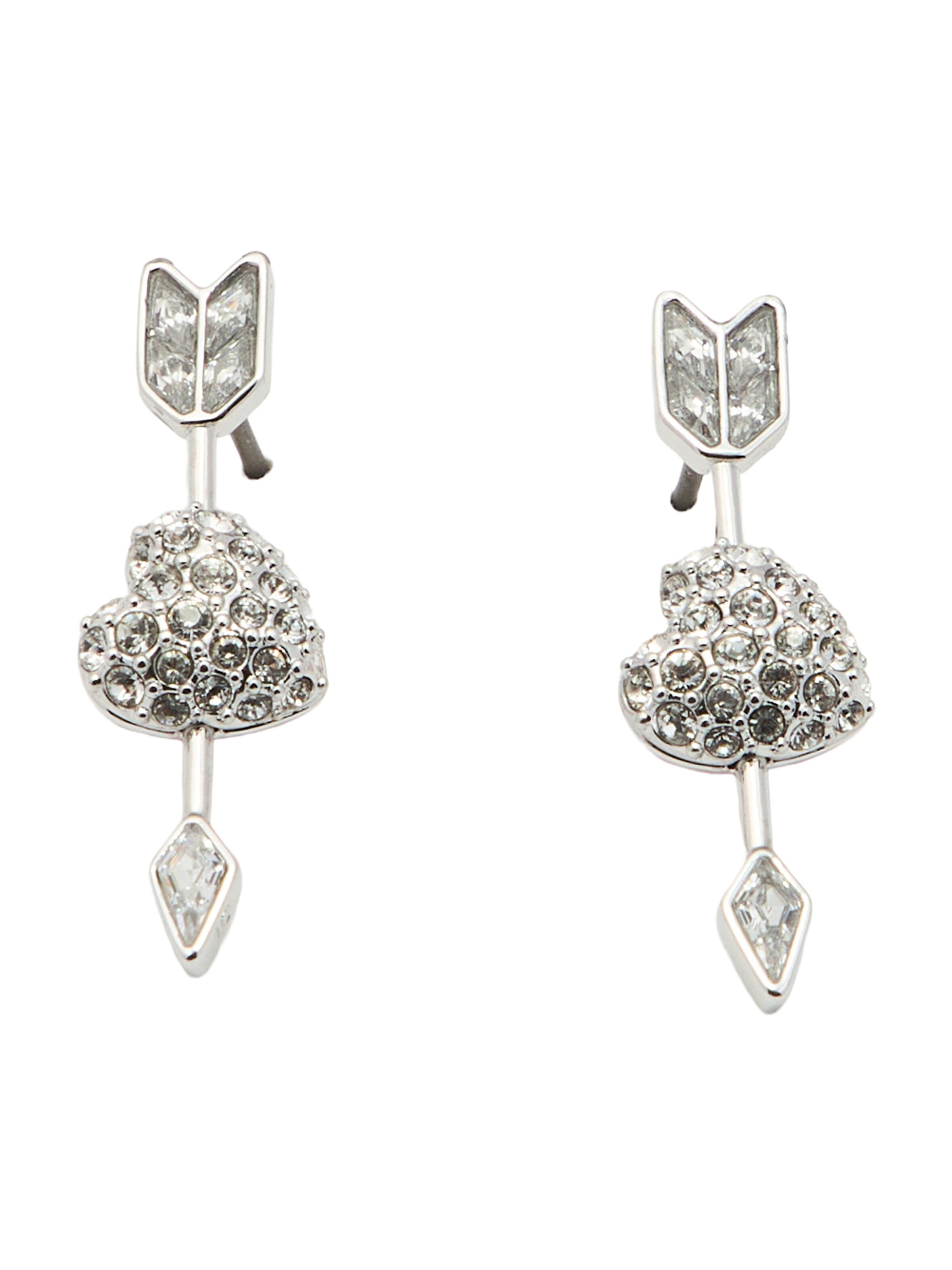 Swarovski Naušnice u srebro / prozirna, Pregled proizvoda