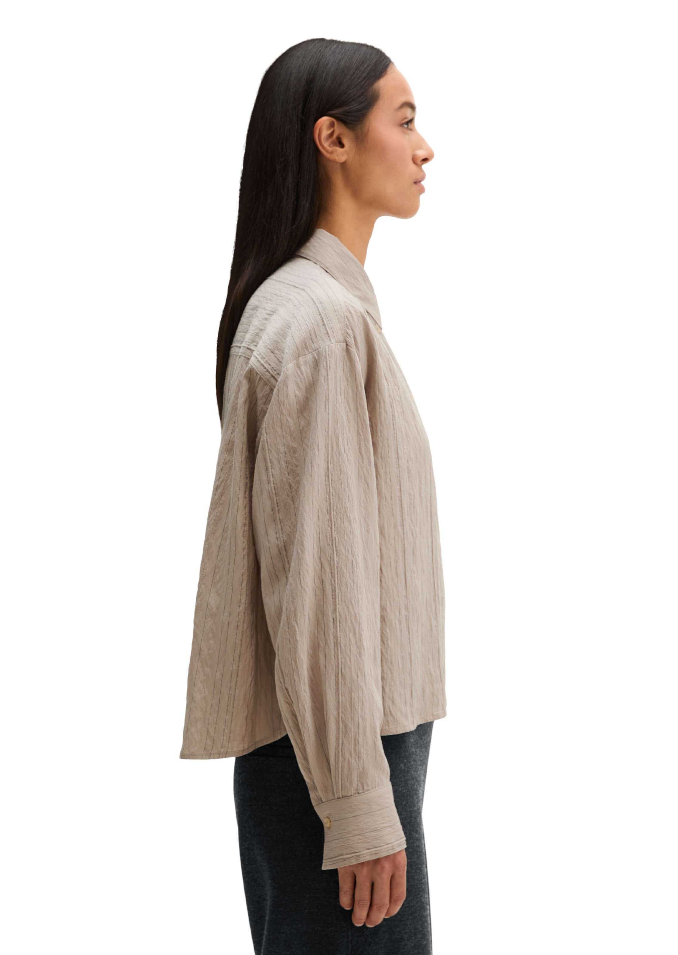 Marc O'Polo Blouse in Beige: side