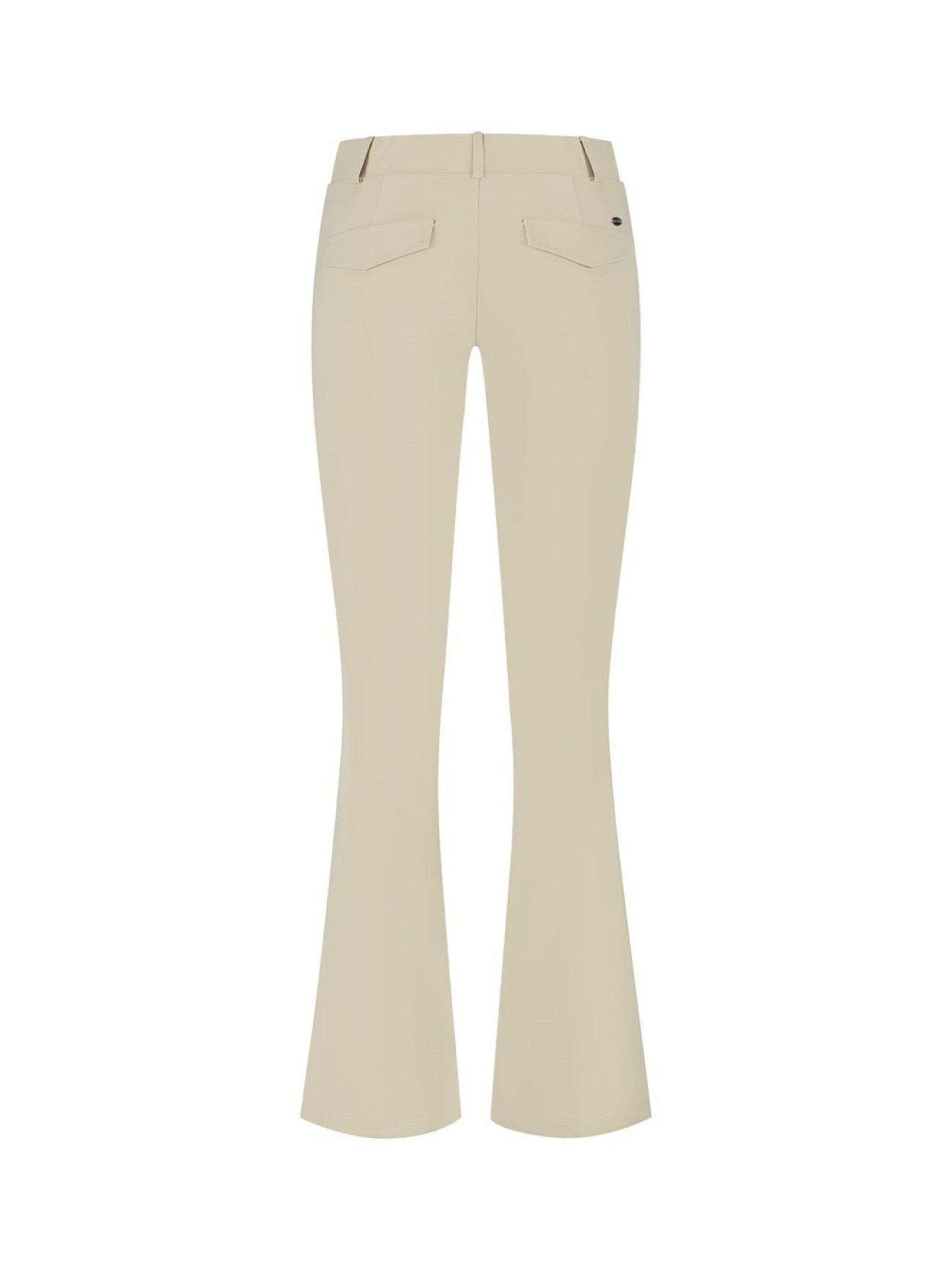 Lady Day Regular Broek 'Lady Day Poppy' in Beige